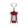 Wing Corkscrew with Built-In Bottle Opener – Red, Compact & Durable Design, Fits Various Bottles