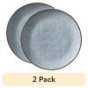 (2 pack) Denim Murphy Stoneware Dinner Plate