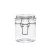 (2 pack) Glass 9.4 oz Lock Lid Storage Jar Canister